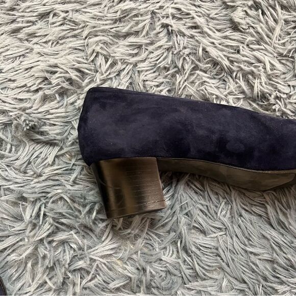 Thierry Rabotin Navy Suede Comfort Pumps – Size 9.5 | Made in Italy - Picture 5 of 6